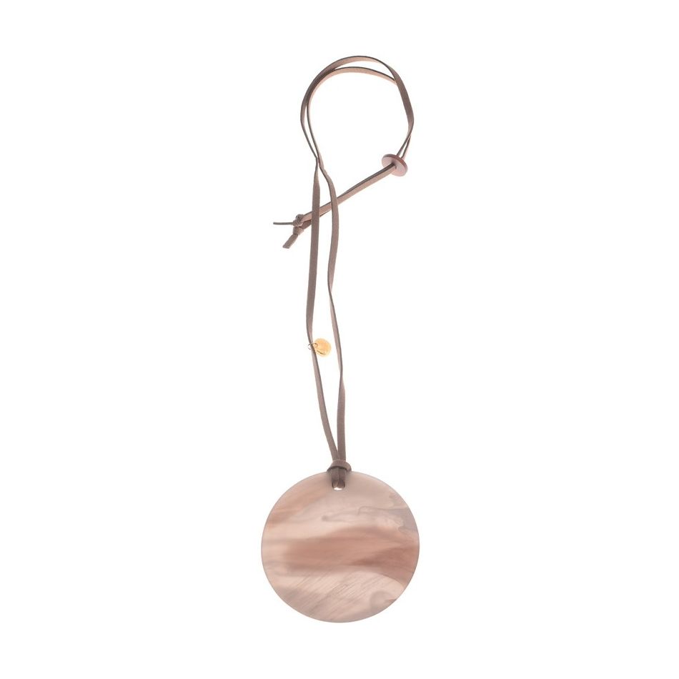 COLLAR LARGO COLGANTE RESINA