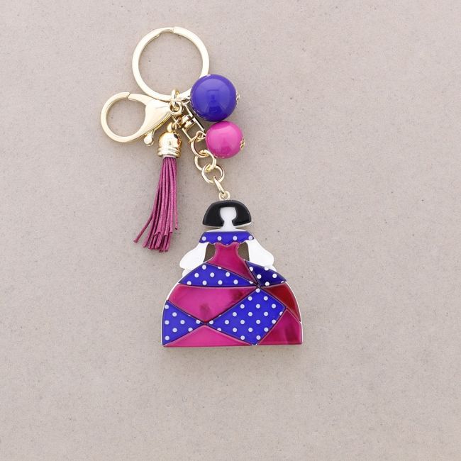 MENINA RESIN KEYCHAIN
