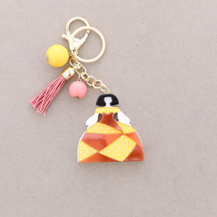 MENINA RESIN KEYCHAIN