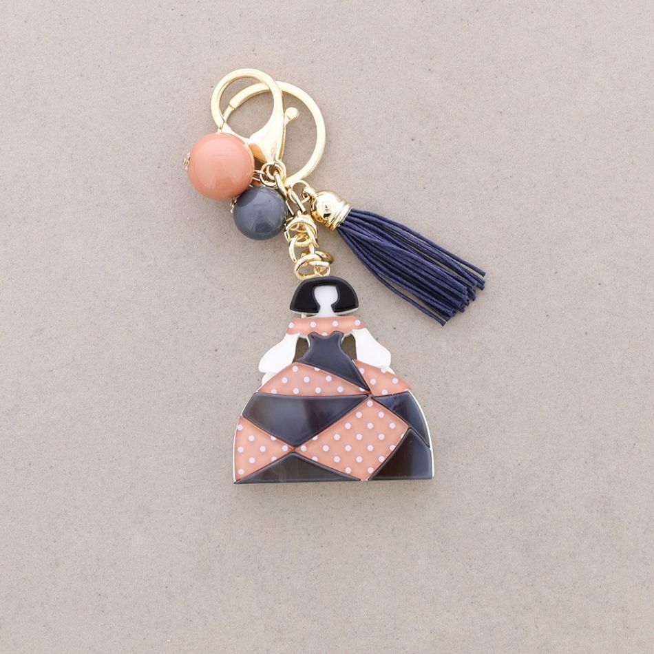 MENINA RESIN KEYCHAIN