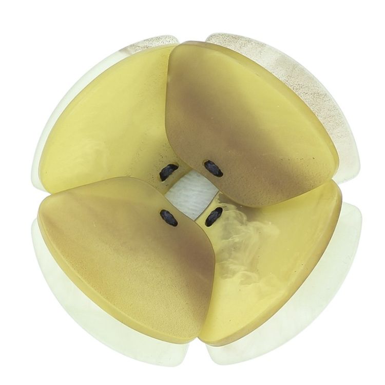 RESIN FLOWER BROOCH