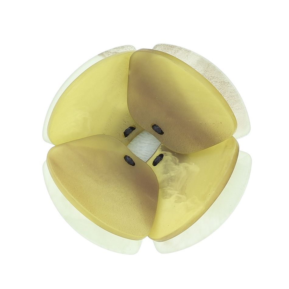 RESIN FLOWER BROOCH
