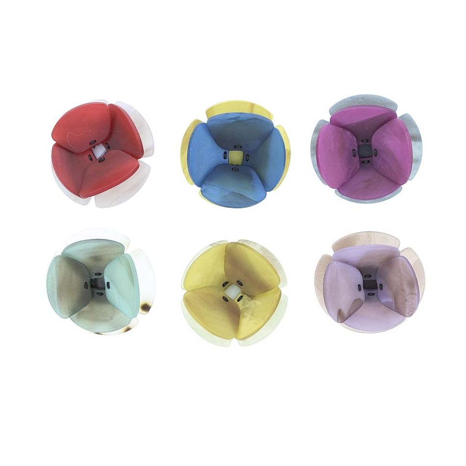 BROCHE FLOR RESINA
