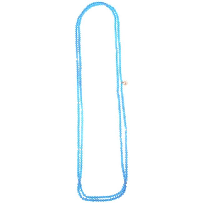 COLLAR LARGO BOLAS RESINA 1.6M*6MM