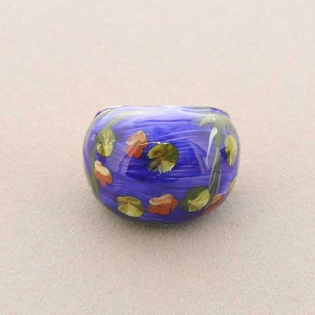 PAINTED ENAMEL METAL RING