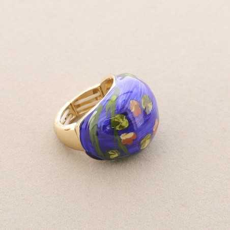 PAINTED ENAMEL METAL RING