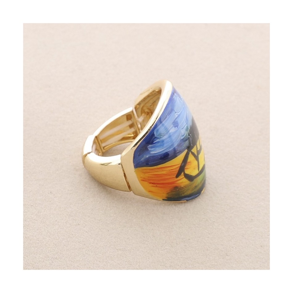 ANILLO METAL ESMALTE PINTADO