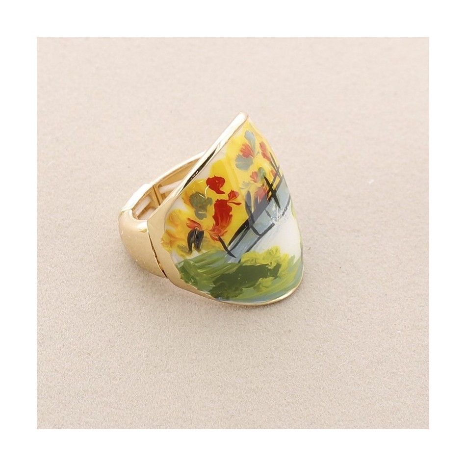 ANILLO METAL ESMALTE PINTADO