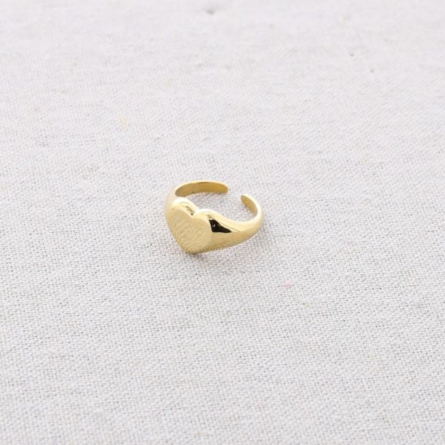 ANILLO ACERO CORAZÓN