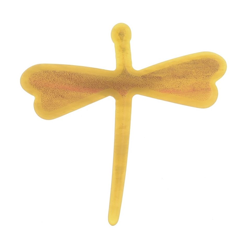 RESIN DRAGONFLY BROOCH