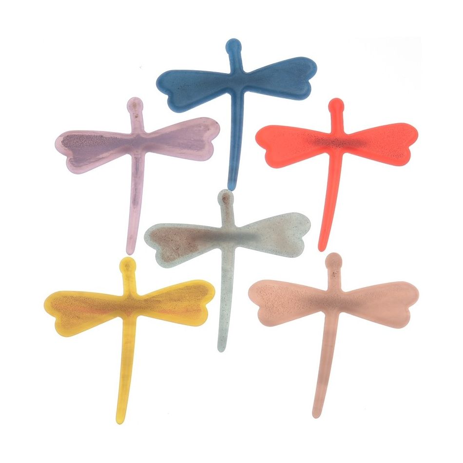 RESIN DRAGONFLY BROOCH