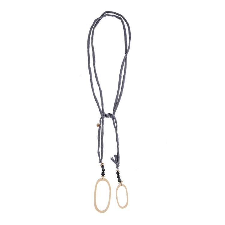 COLLAR LARGO EXTREMOS ANILLAS METAL 2