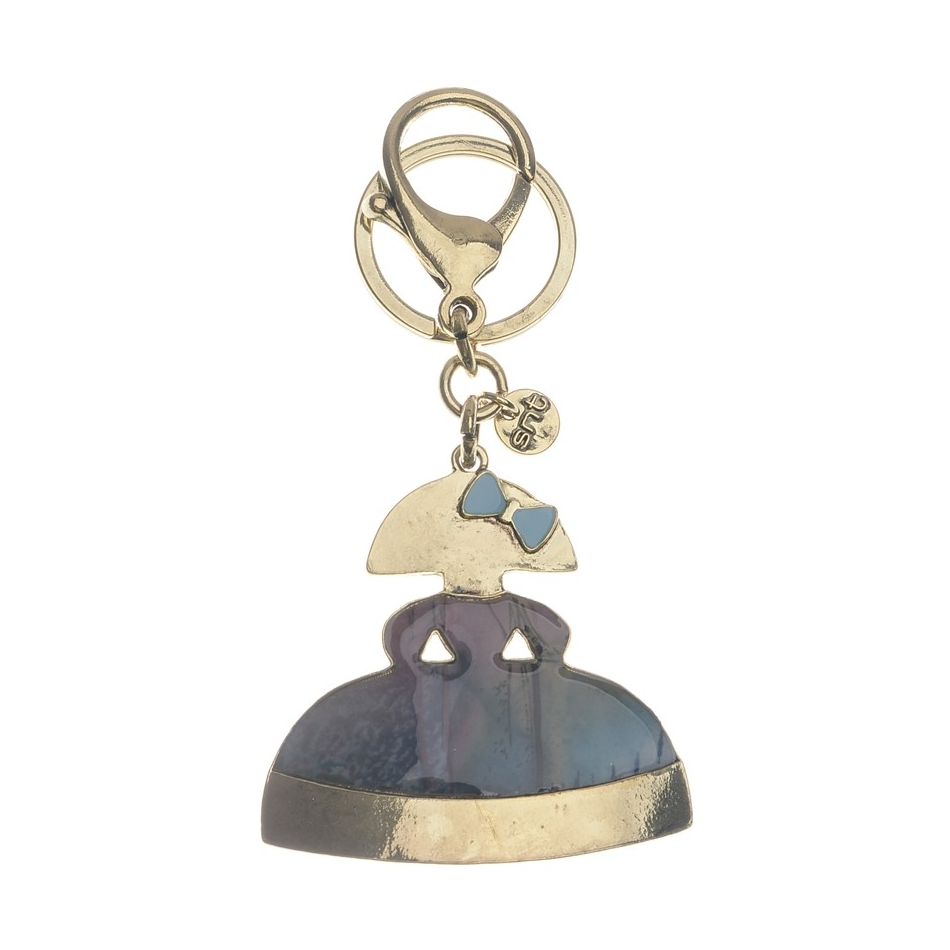 LLAVERO MENINA METAL ESMALTE