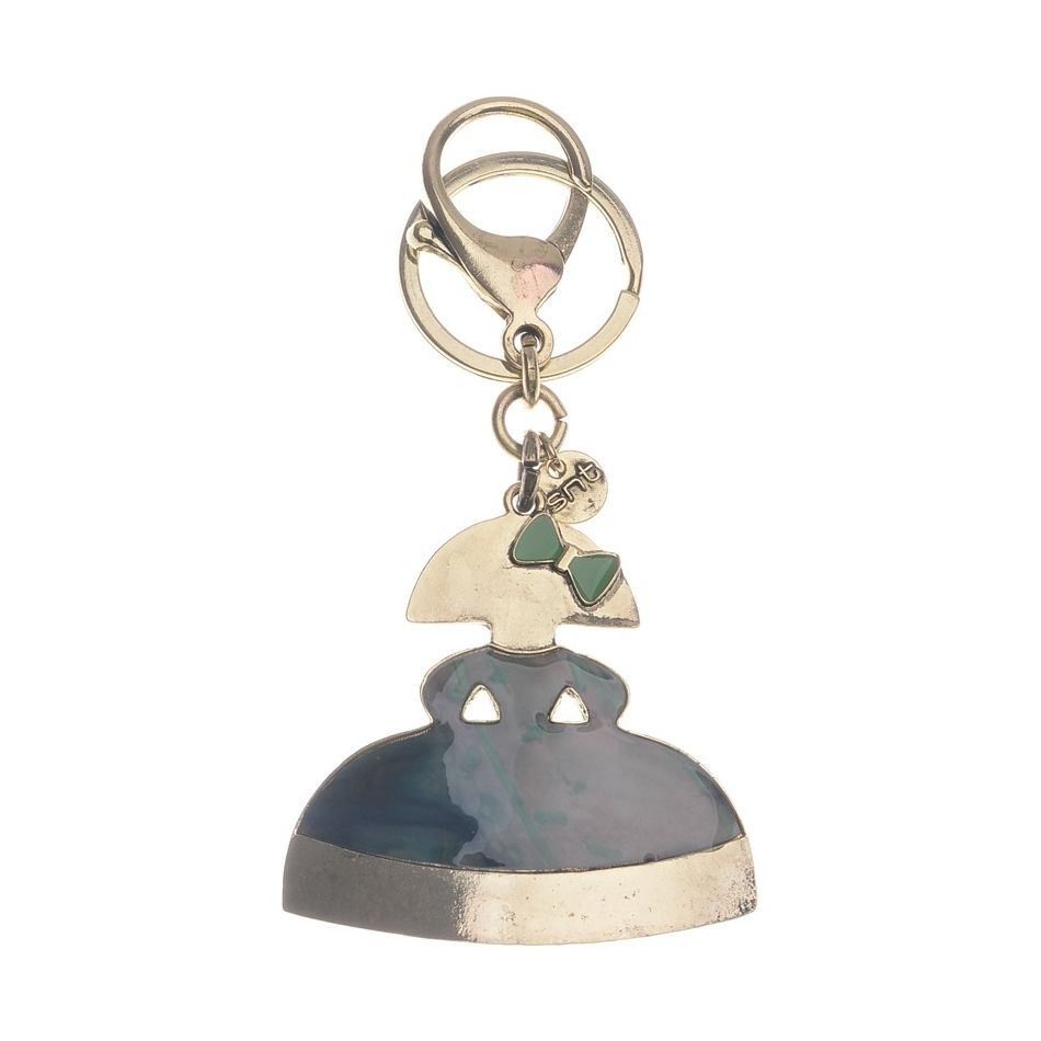 LLAVERO MENINA METAL ESMALTE