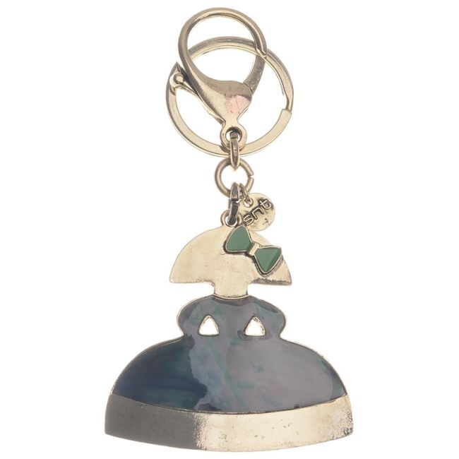 LLAVERO MENINA METAL ESMALTE
