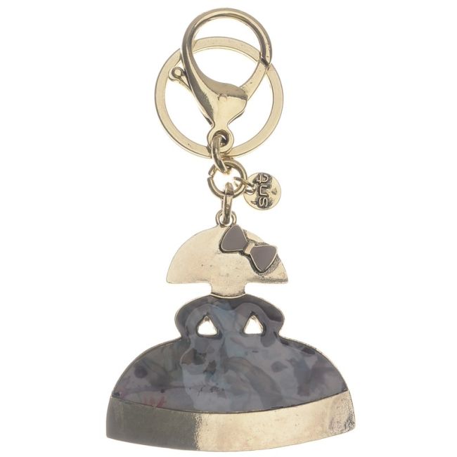 LLAVERO MENINA METAL ESMALTE