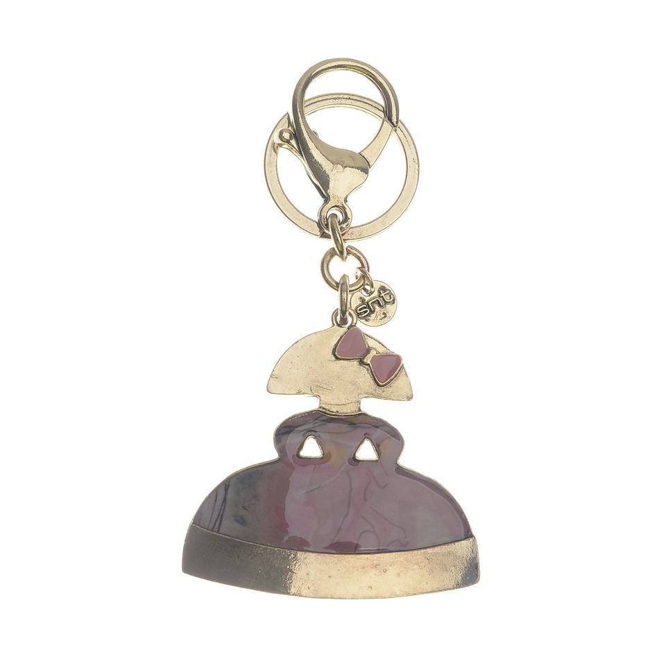 LLAVERO MENINA METAL ESMALTE