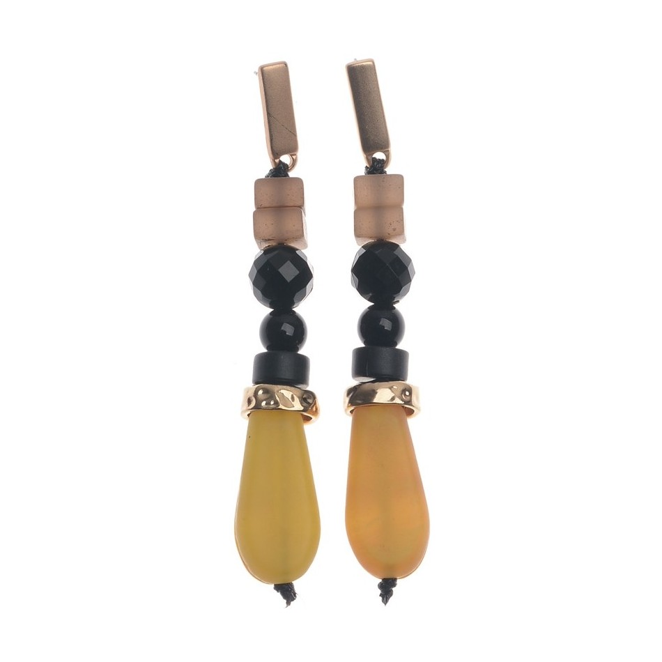 RESIN BEADS EARRINGS