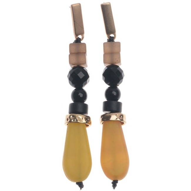 RESIN BEADS EARRINGS