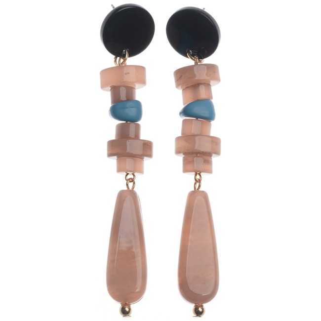 RESIN BEADS EARRINGS