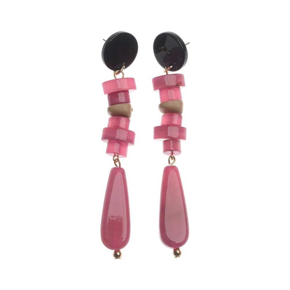 RESIN BEADS EARRINGS