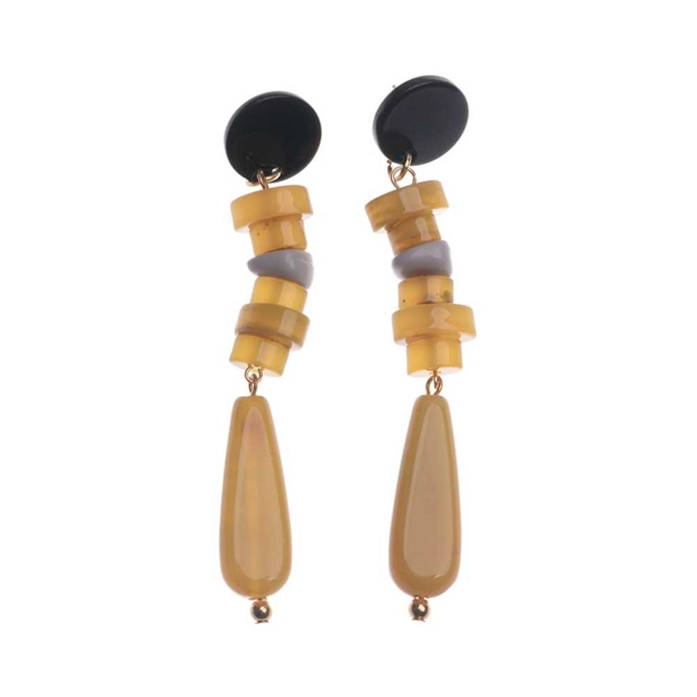 RESIN BEADS EARRINGS