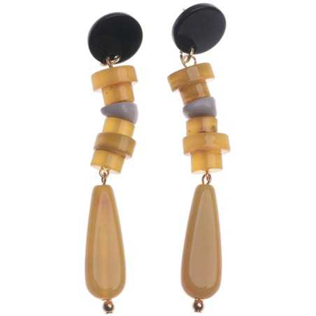 RESIN BEADS EARRINGS