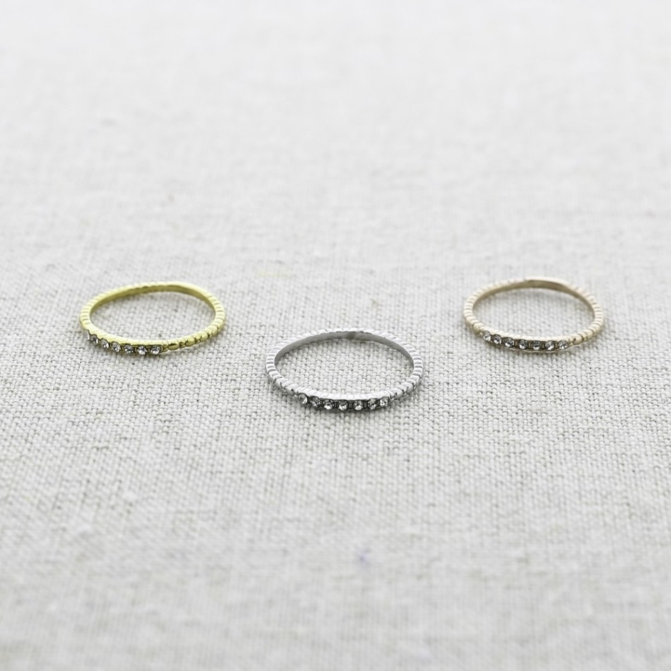 ANILLO ACERO CIRCONITAS