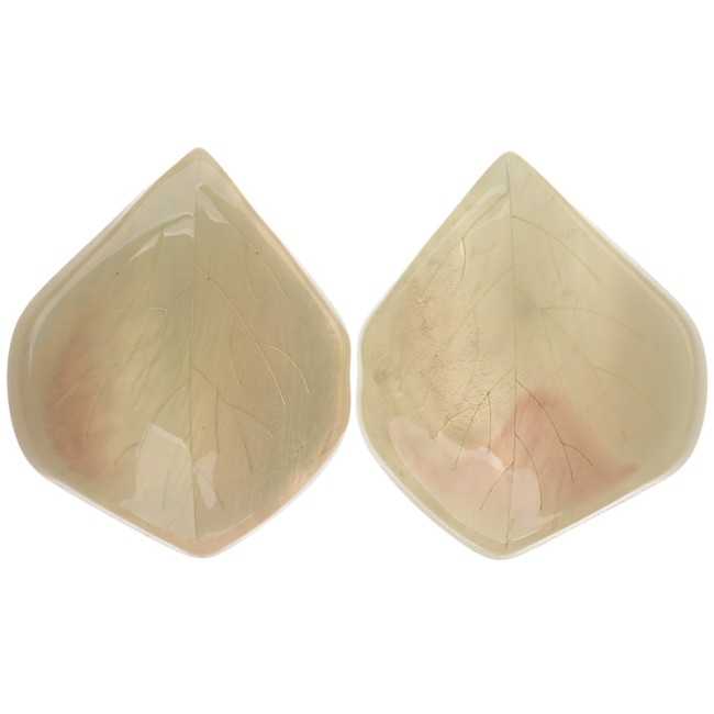 RESIN LEAF EARRINGS