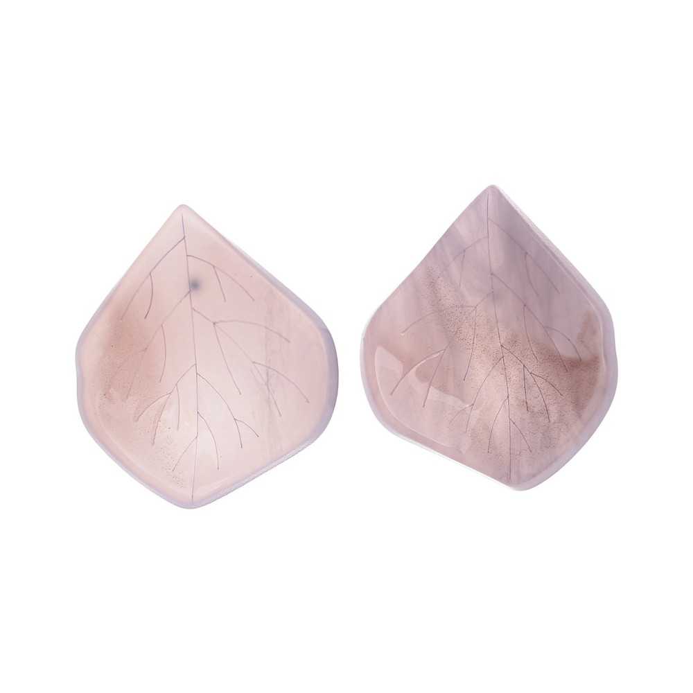 RESIN LEAF EARRINGS