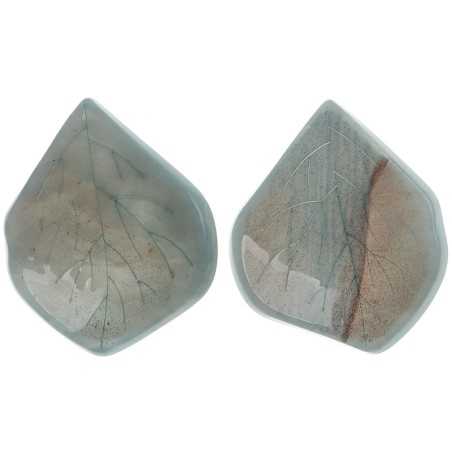 RESIN LEAF EARRINGS