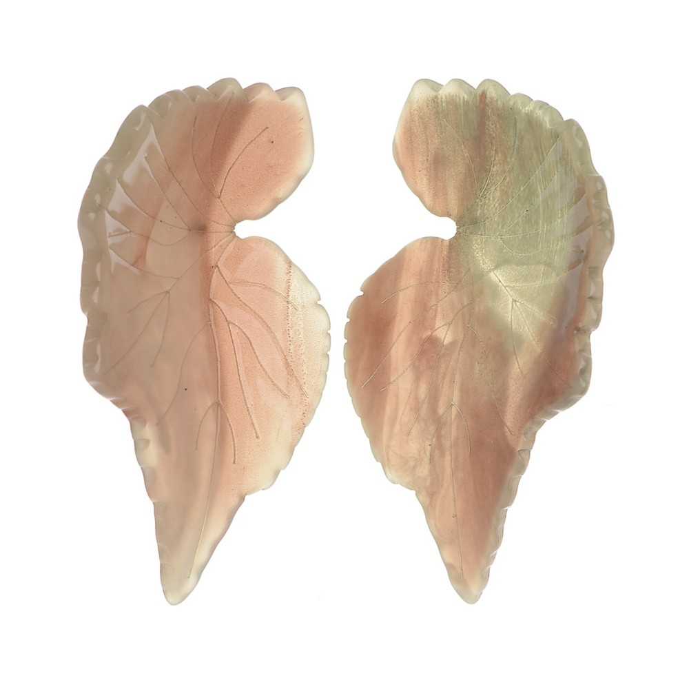 RESIN LEAF EARRINGS