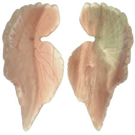 RESIN LEAF EARRINGS