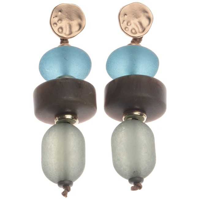 RESIN BEADS EARRINGS