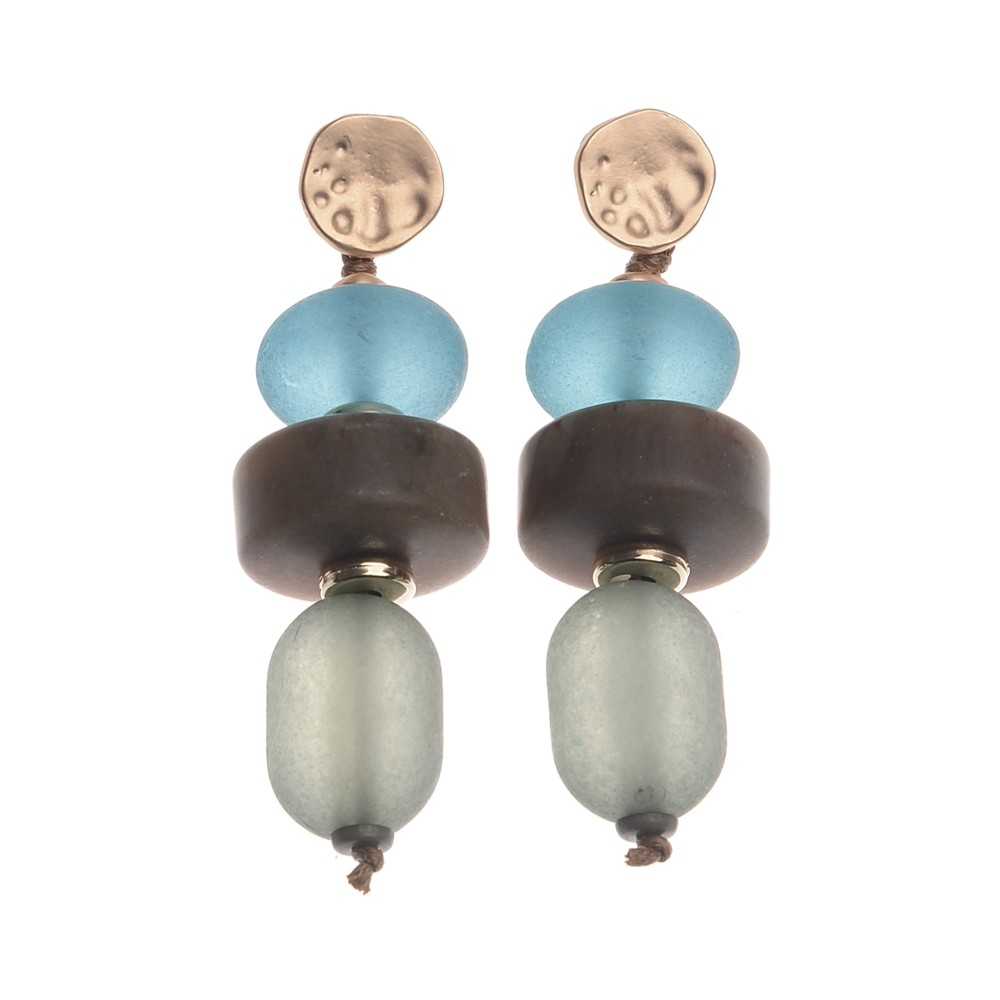 RESIN BEADS EARRINGS