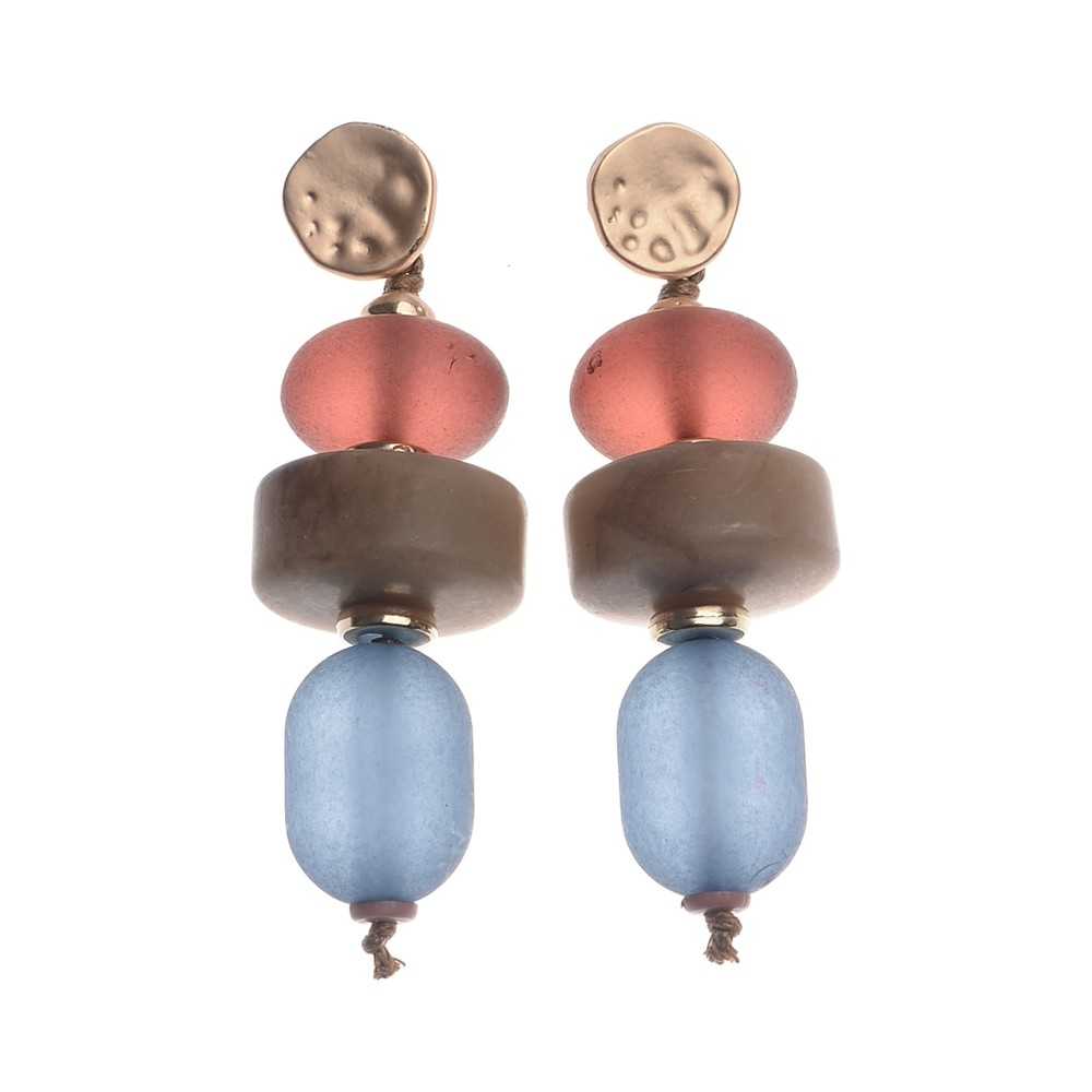 RESIN BEADS EARRINGS