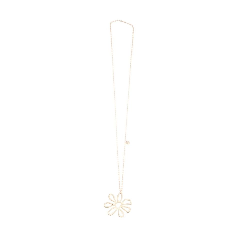 COLLAR LARGO COLGANTE FLOR