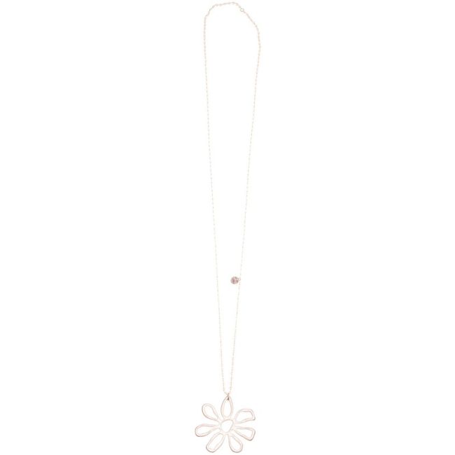 COLLAR LARGO COLGANTE FLOR