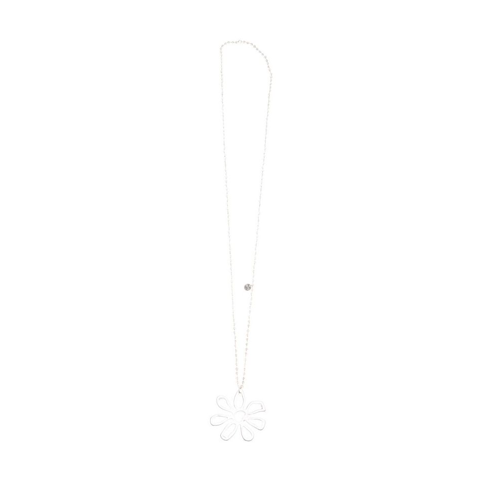 COLLAR LARGO COLGANTE FLOR