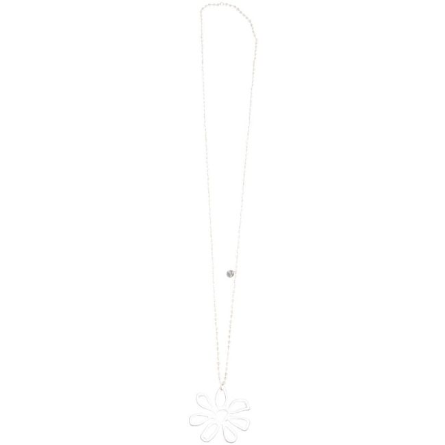 COLLAR LARGO COLGANTE FLOR