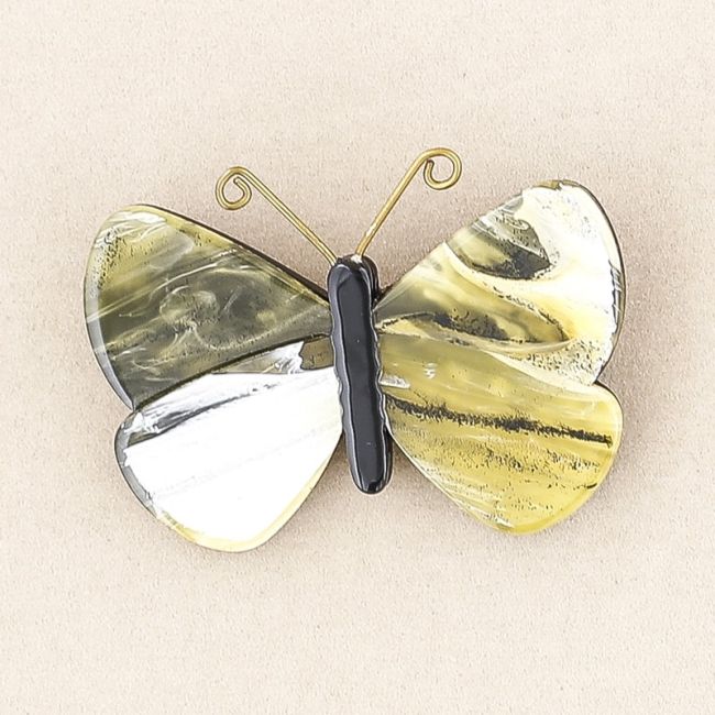 BROCHE MARIPOSA RESINA