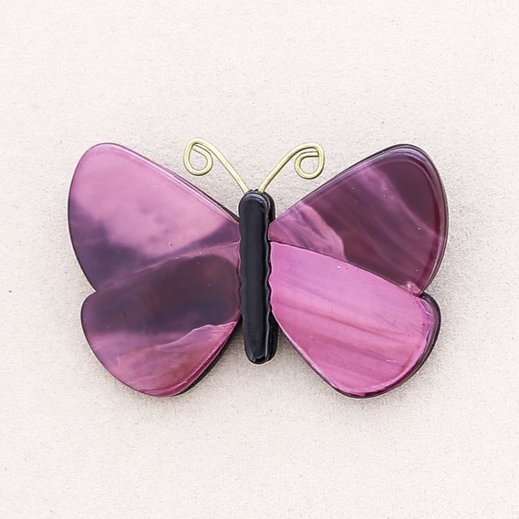 BROCHE MARIPOSA RESINA