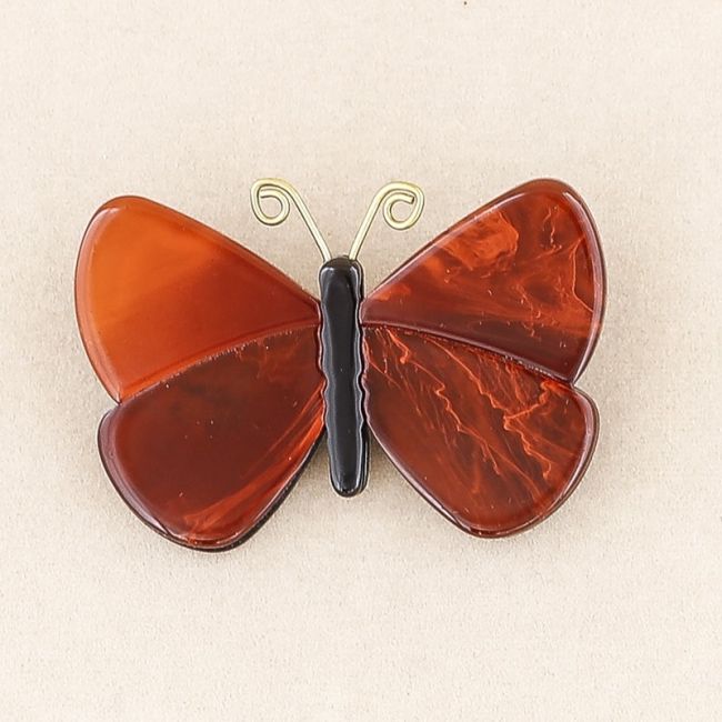 BROCHE MARIPOSA RESINA