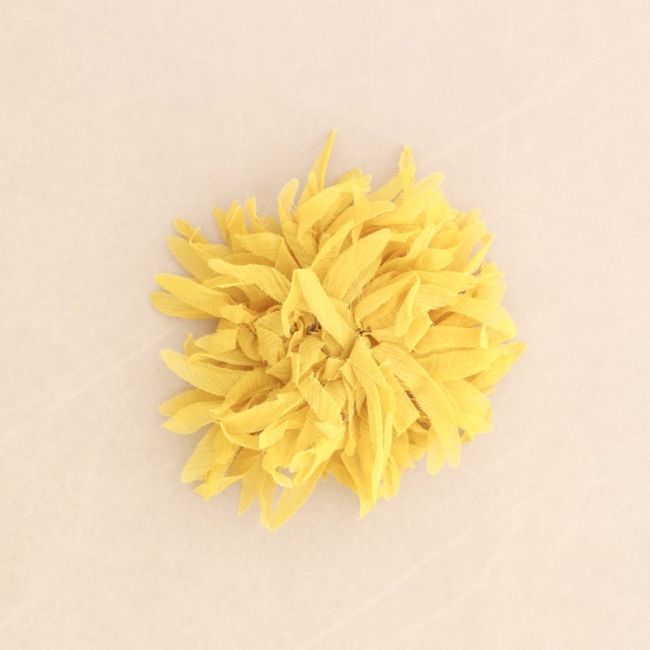 BROCHE FLOR TIRAS 14CM