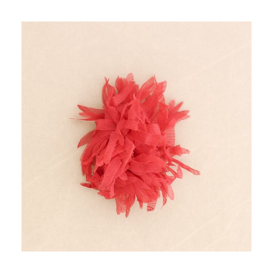 BROCHE FLOR TIRAS 14CM