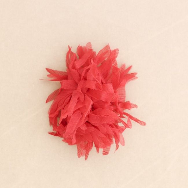 BROCHE FLOR TIRAS 14CM