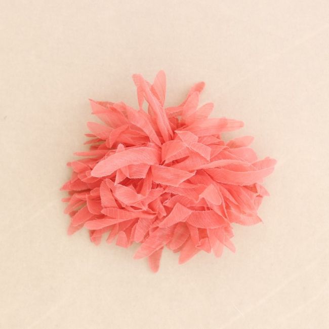 BROCHE FLOR TIRAS 14CM