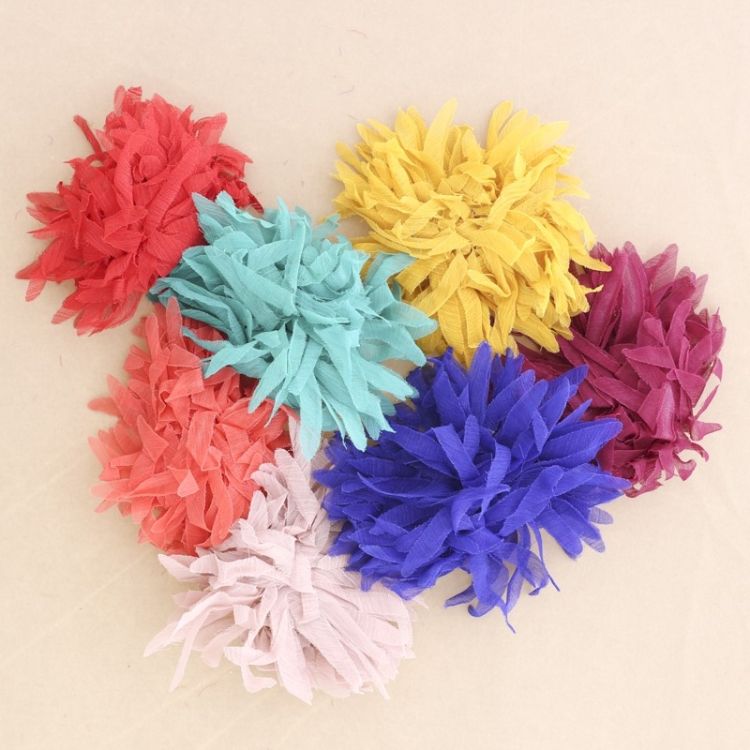 BROCHE FLOR TIRAS 14CM 2