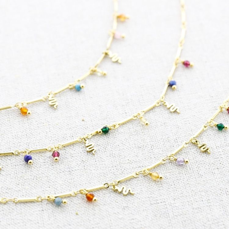 STEEL SHORT NECKLACE SNAKE PENDANTS STEEL BALL