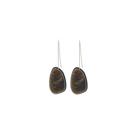 RESIN IRREGULAR SHAPE EARRINGS